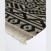 Baya Sifiso Outdoor Rug - Black/Taupe gallery detail image