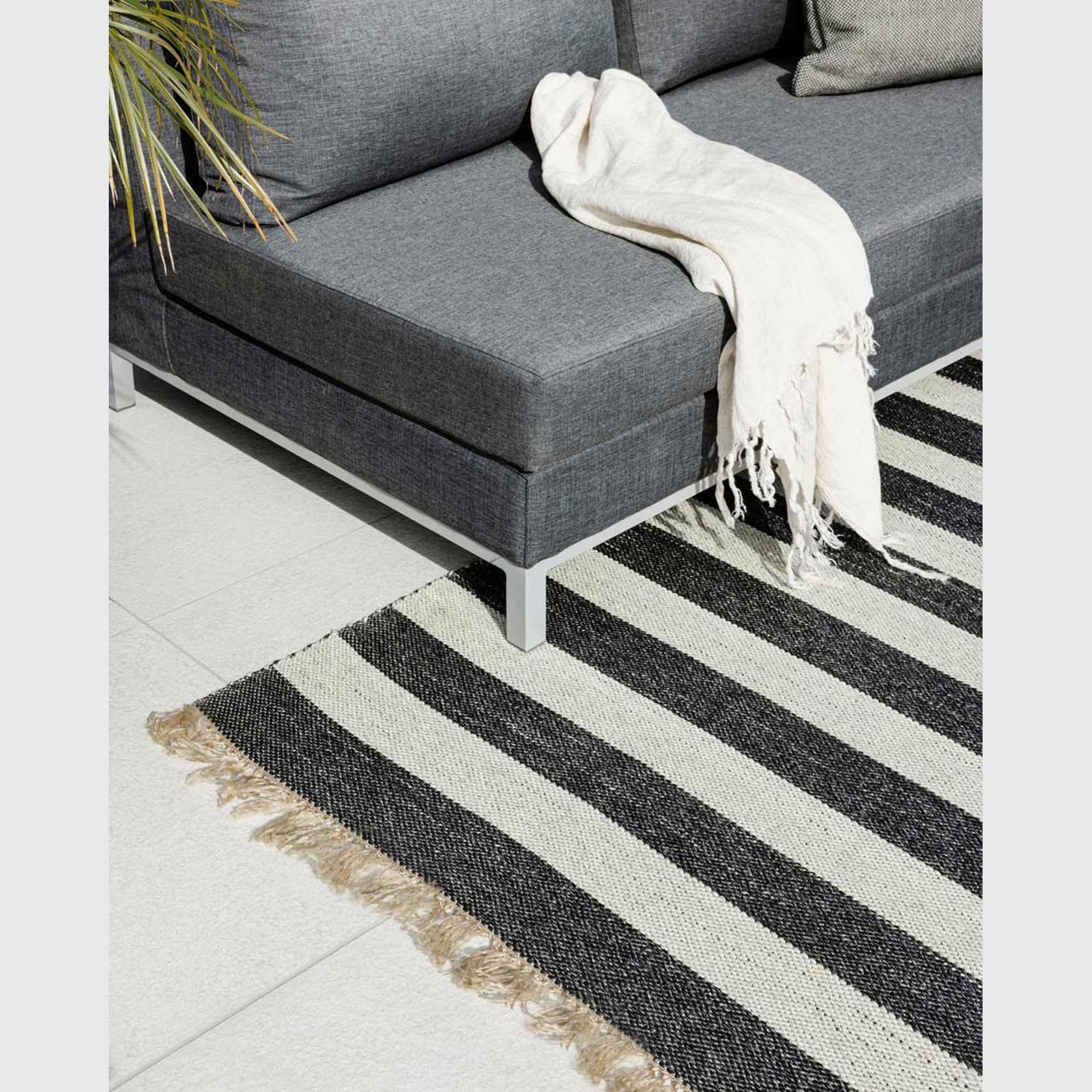 Baya Summit Outdoor Rug - Charcoal gallery detail image