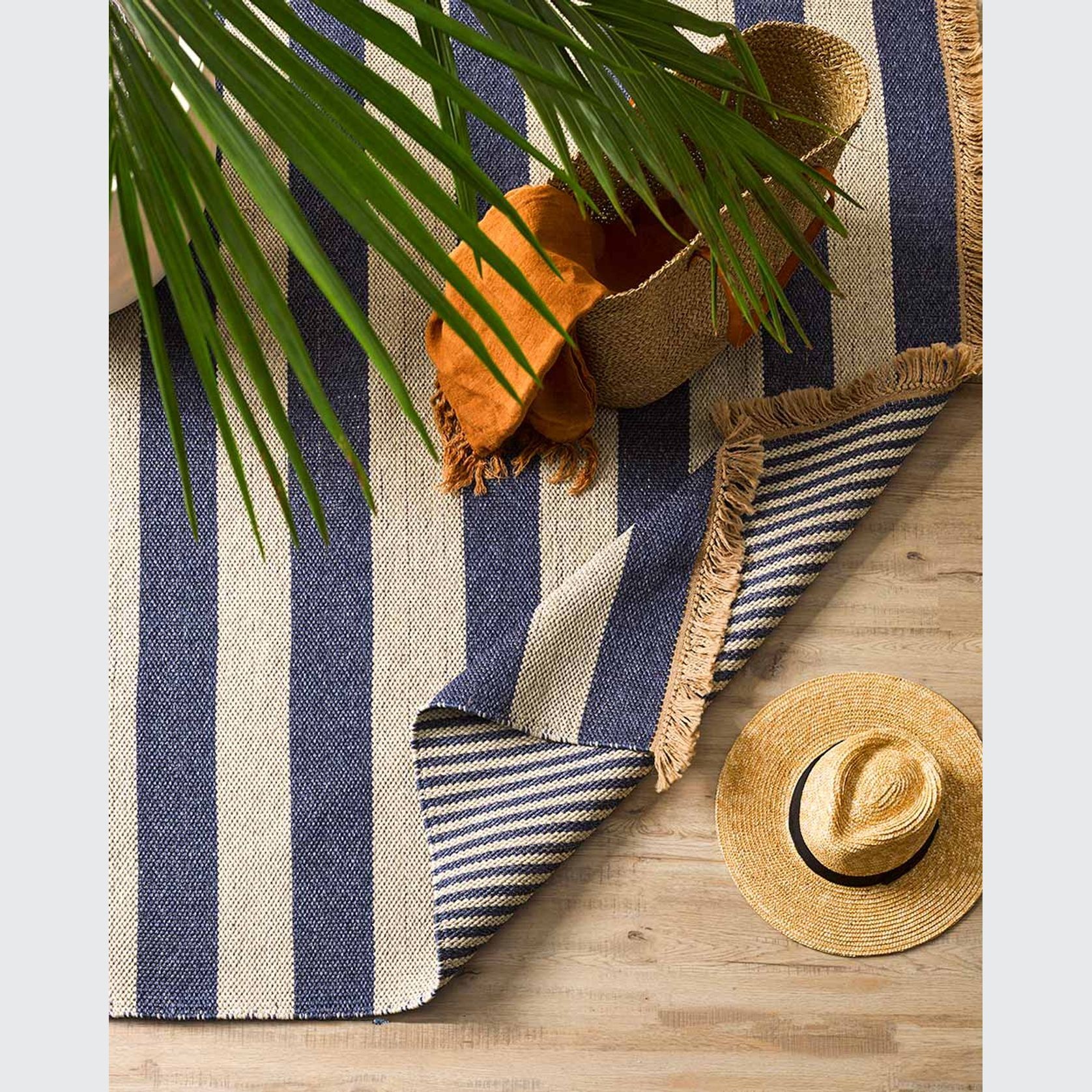 Baya Summit Outdoor Rug - Deep Blue gallery detail image