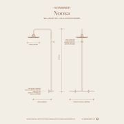 Noosa Wall Mount Outdoor Shower | Hot+Cold | Copper gallery detail image