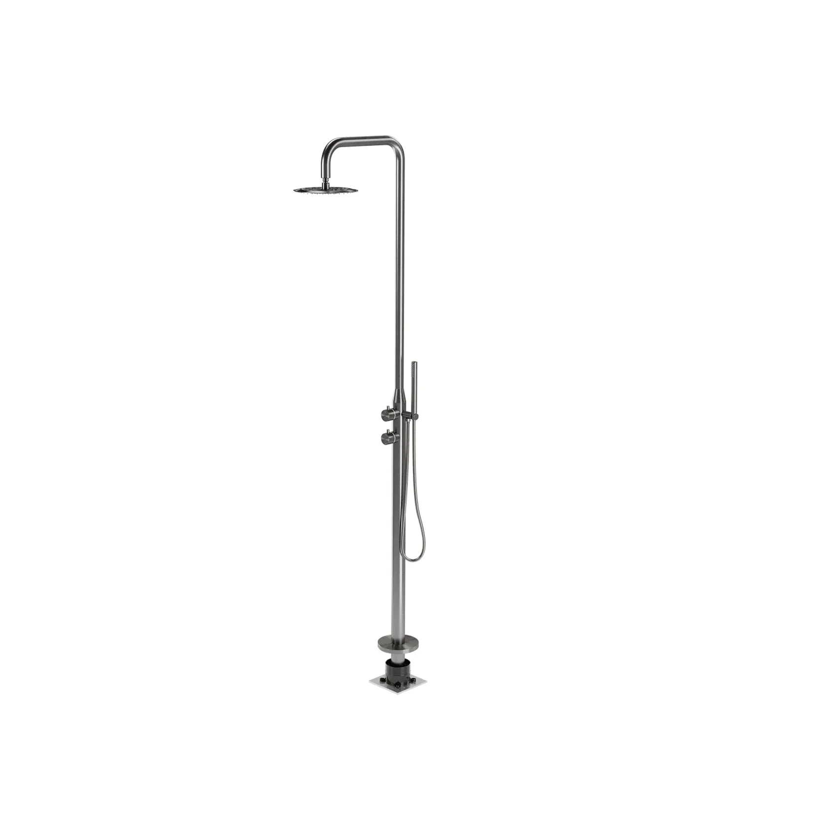 Sola Freestanding Outdoor Shower Set gallery detail image
