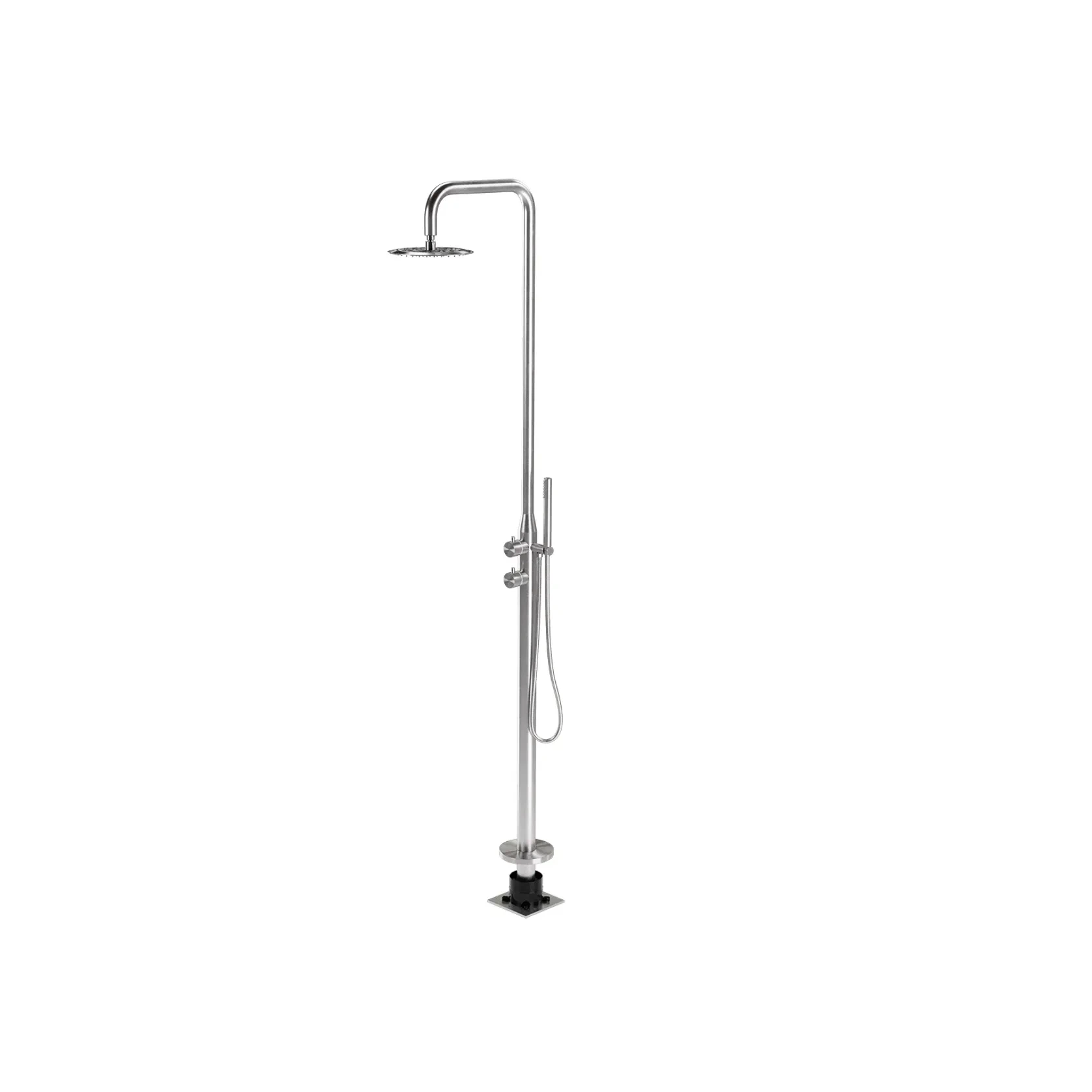 Sola Freestanding Outdoor Shower Set gallery detail image