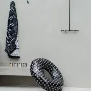 Noosa Wall Mount Outdoor Shower | Hot+Cold | Black gallery detail image