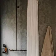 Noosa Wall Mount Outdoor Shower | Hot+Cold | Brass gallery detail image