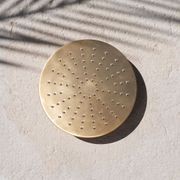 Cottesloe Outdoor Shower with Foot Tap | Cold | Brass gallery detail image