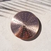 Byron Outdoor Shower with Foot Tap | Hot+Cold | Copper gallery detail image