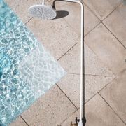 Bondi Wall Mount Outdoor Shower | Cold | White gallery detail image