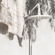 Bondi Wall Mount Outdoor Shower | Cold | White gallery detail image