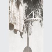 Bondi Wall Mount Outdoor Shower | Cold | White gallery detail image