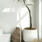 Noosa Wall Mount Outdoor Shower | Hot+Cold | White gallery detail image