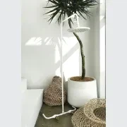 Noosa Wall Mount Outdoor Shower | Hot+Cold | White gallery detail image