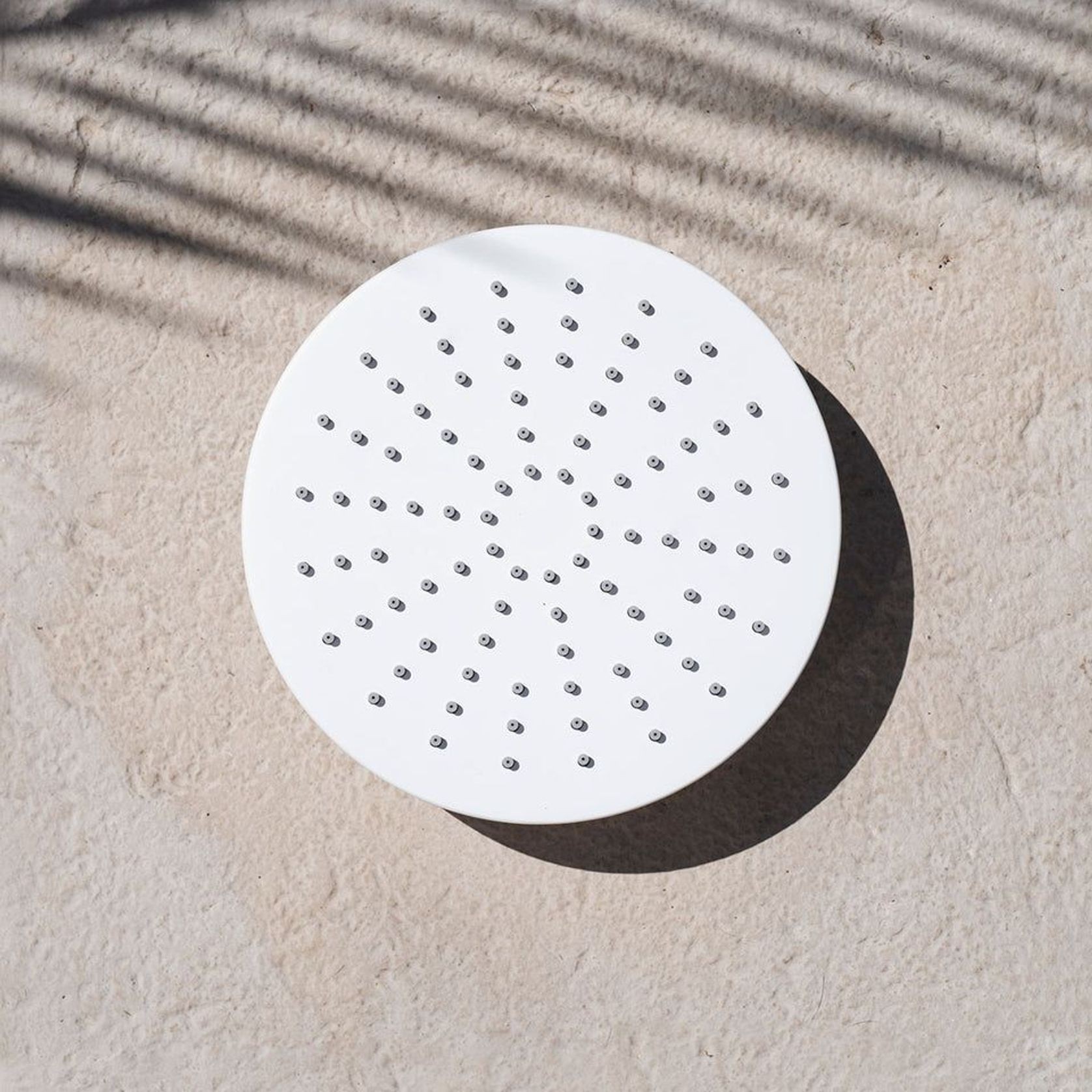 Bondi Wall Mount Outdoor Shower | Cold | White gallery detail image