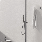 Zen SS316L Outdoor Freestanding Shower Column | Graphite gallery detail image