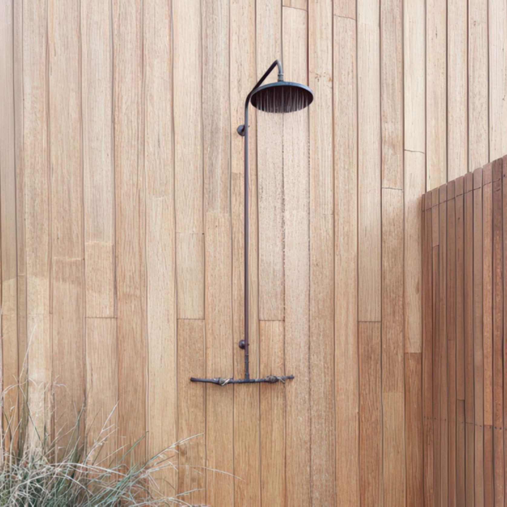 Noosa Wall Mount Outdoor Shower | Hot+Cold | Copper gallery detail image