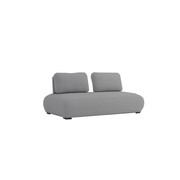 Ora Two Seater Outdoor Lounge - Charcoal gallery detail image