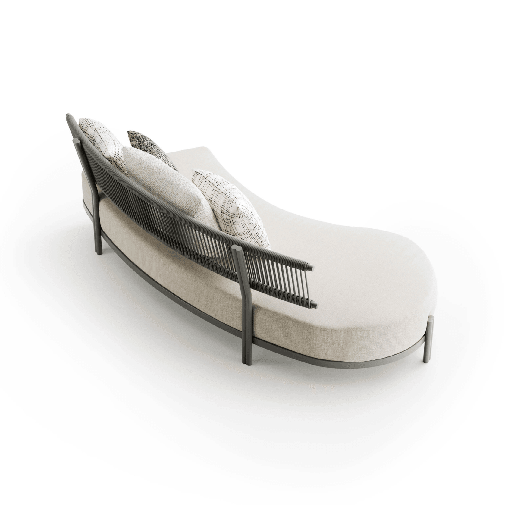 Loto Curved Modular Outdoor Sofa by Atmosphera gallery detail image