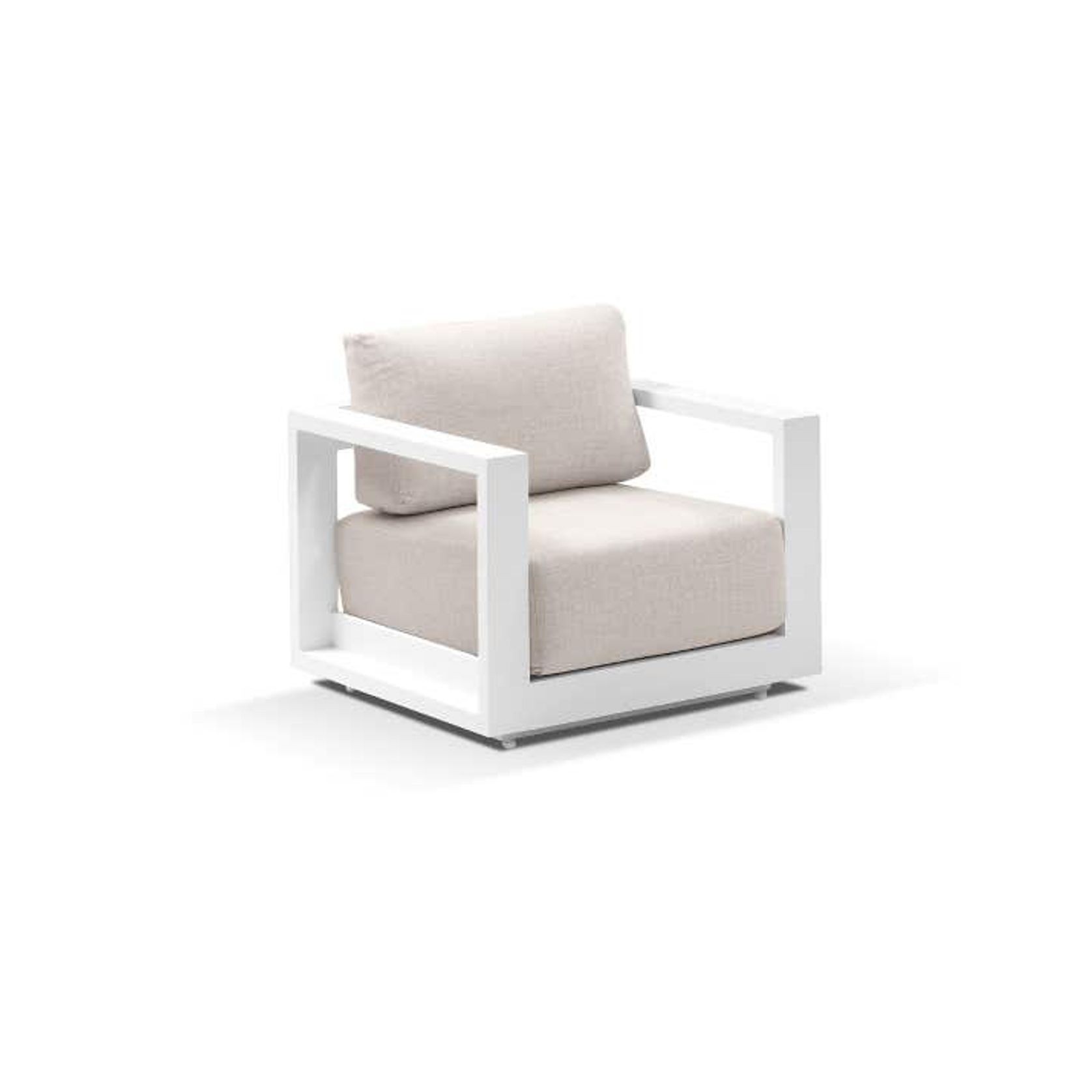 Milos Arm Sofa - Pebble gallery detail image