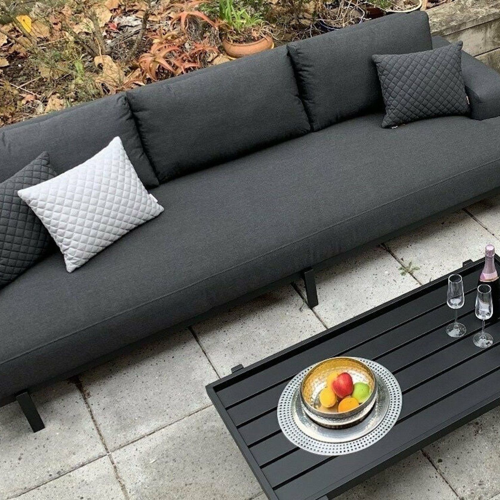 Mood Outdoor Lounge Sofa | Sooty gallery detail image