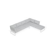 Fino Config E - Outdoor Modular Sofa in Matt White gallery detail image