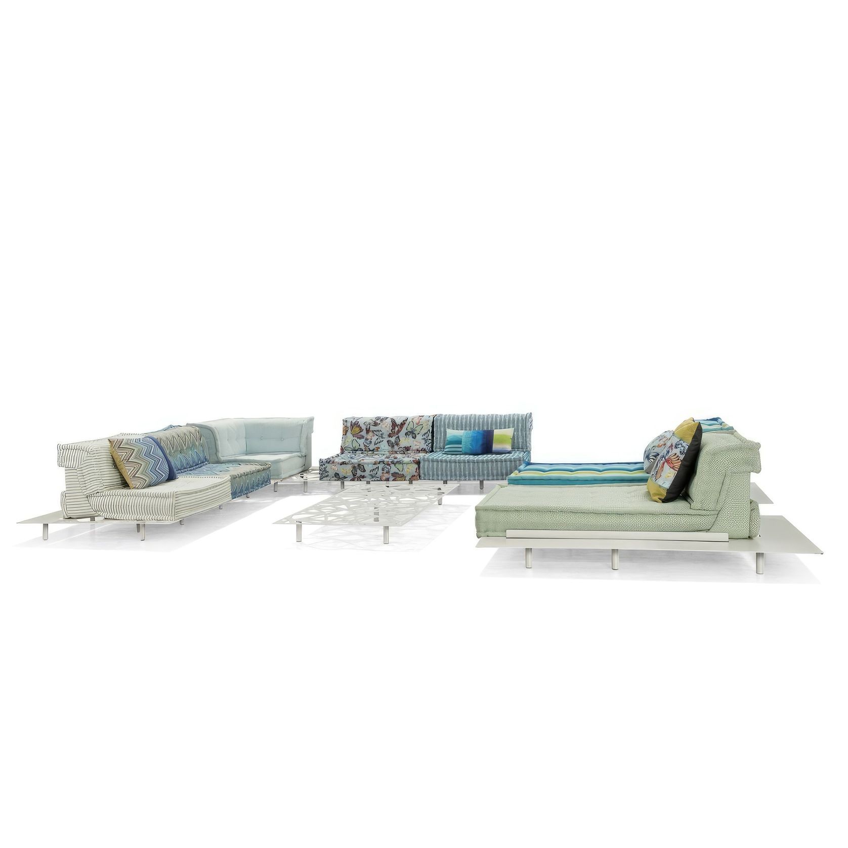 Mah Jong Outdoor Modular Sofa by Elements gallery detail image