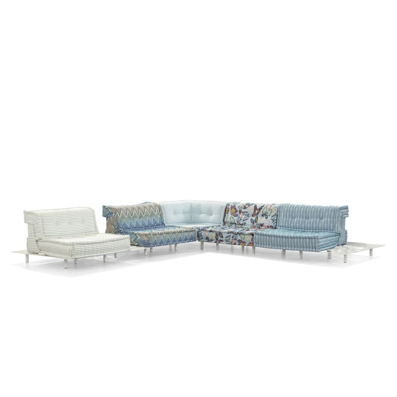 Mah Jong Outdoor Modular Sofa by Elements gallery detail image