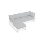 Fino Config C - Outdoor Modular Sofa in Matt White gallery detail image