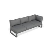 Fino Config A - Outdoor Modular Sofa in Matt Charcoal gallery detail image