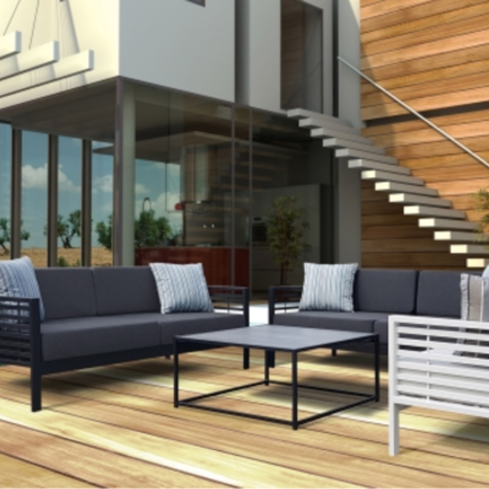 Breeze Outdoor Sofa gallery detail image