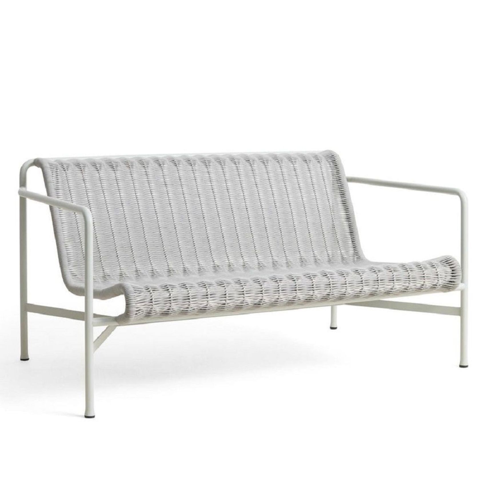 Palissade Cord Dining Bench with Armrest gallery detail image