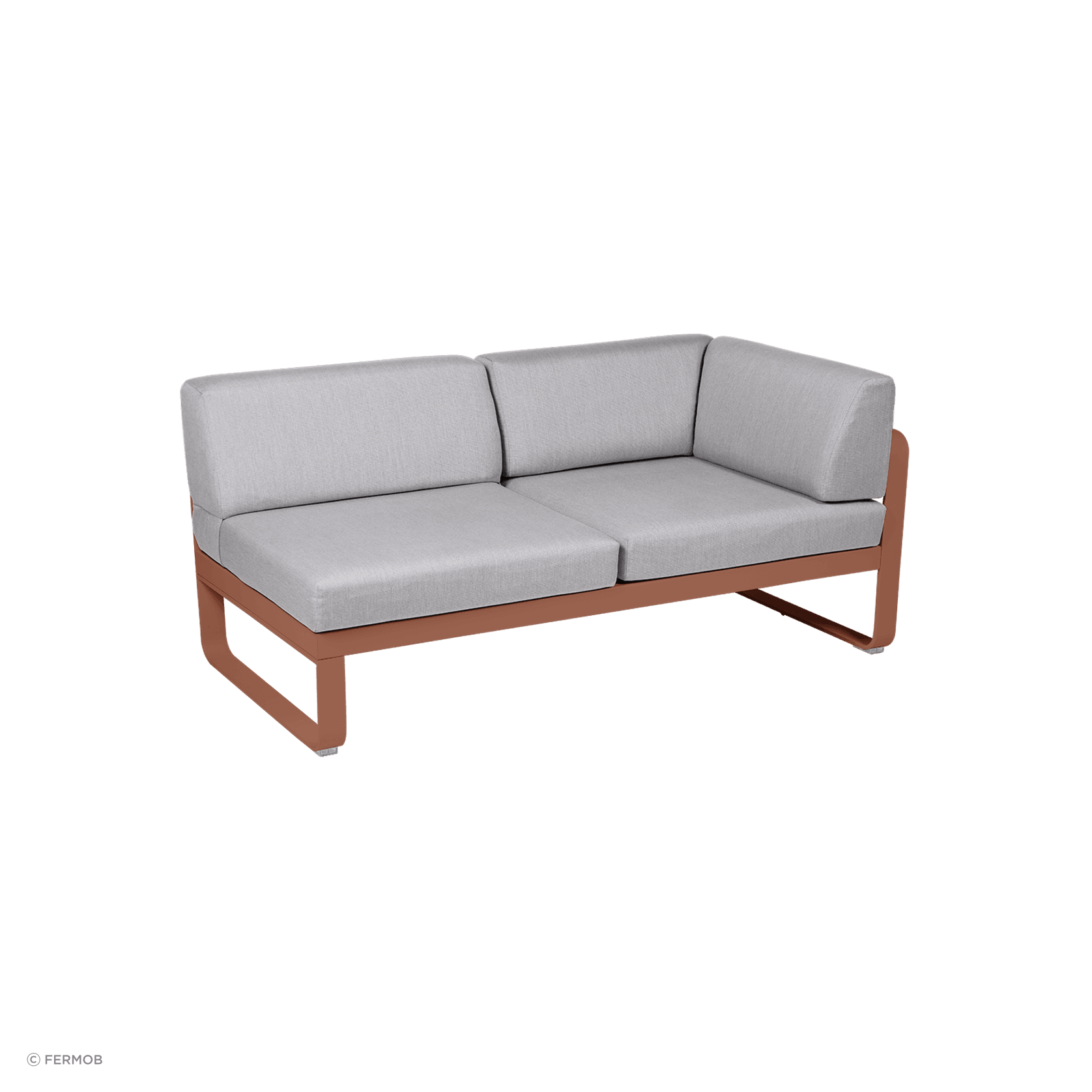 Bellevie 2 Seater Right Corner Module by Fermob gallery detail image