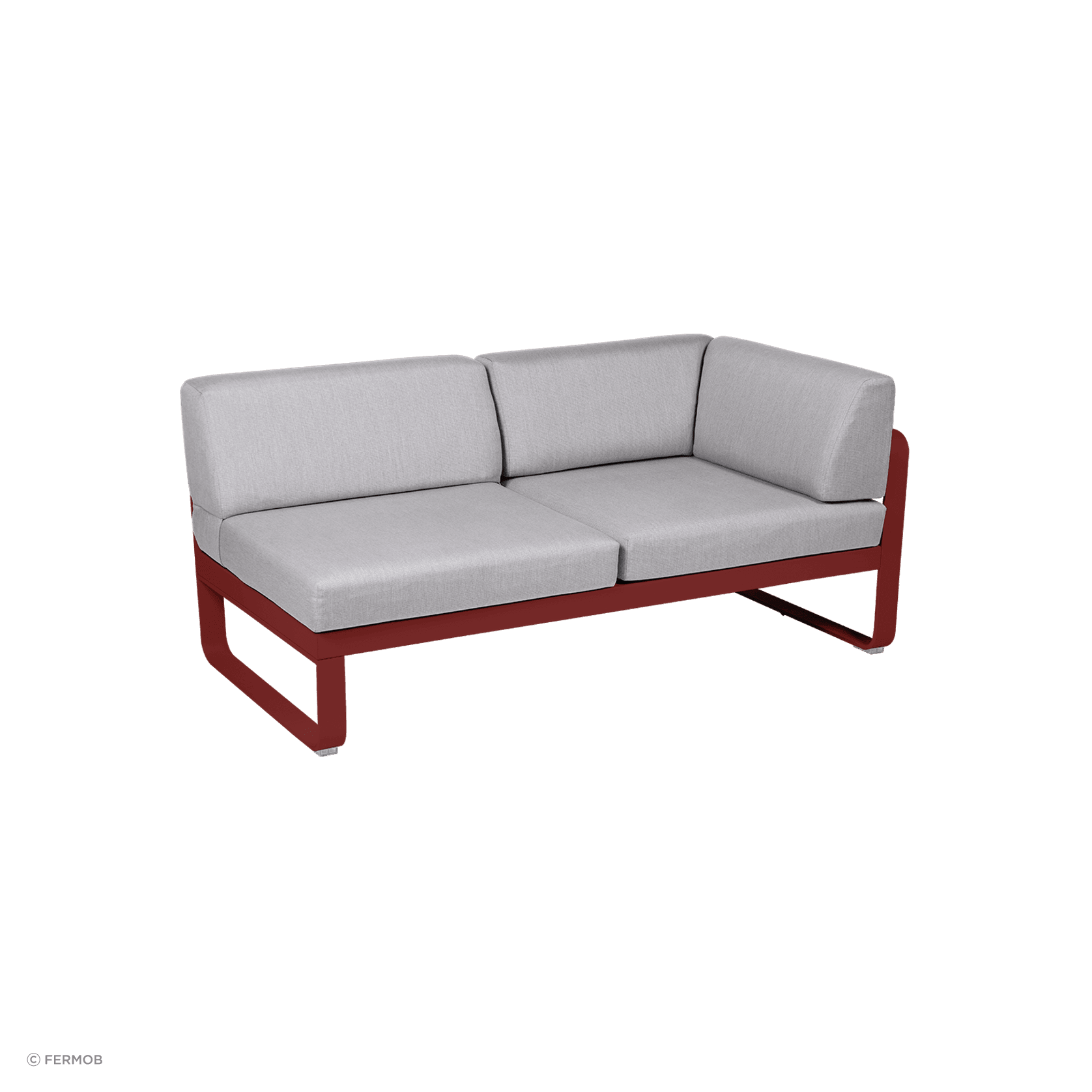 Bellevie 2 Seater Right Corner Module by Fermob gallery detail image