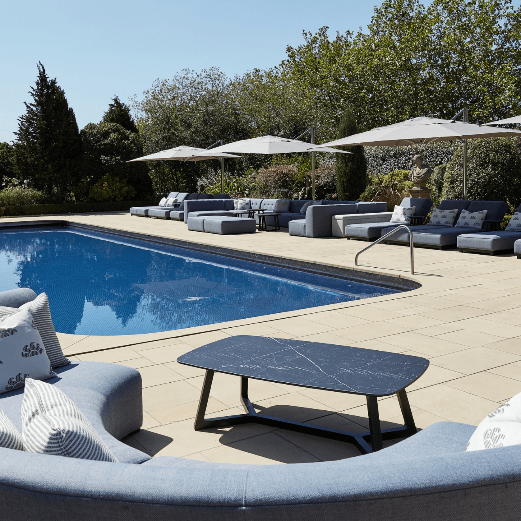 Azur Curved Sofa by Coco Wolf gallery detail image