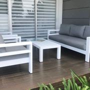 Coast Outdoor Lounge Set | White gallery detail image