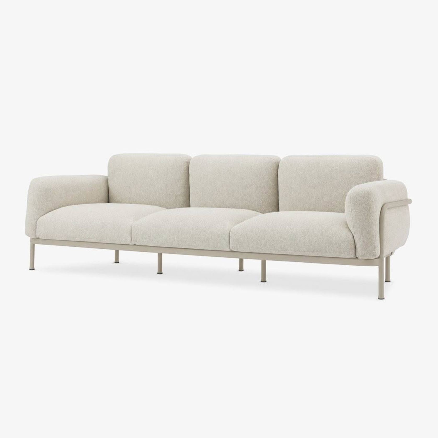Coral 3 Seater - Mocha Frame gallery detail image