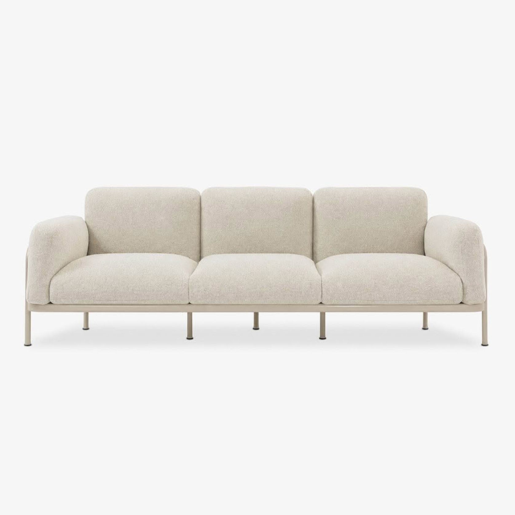 Coral 3 Seater - Mocha Frame gallery detail image