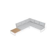 Fino Config F - Outdoor Modular Sofa in Matt White gallery detail image
