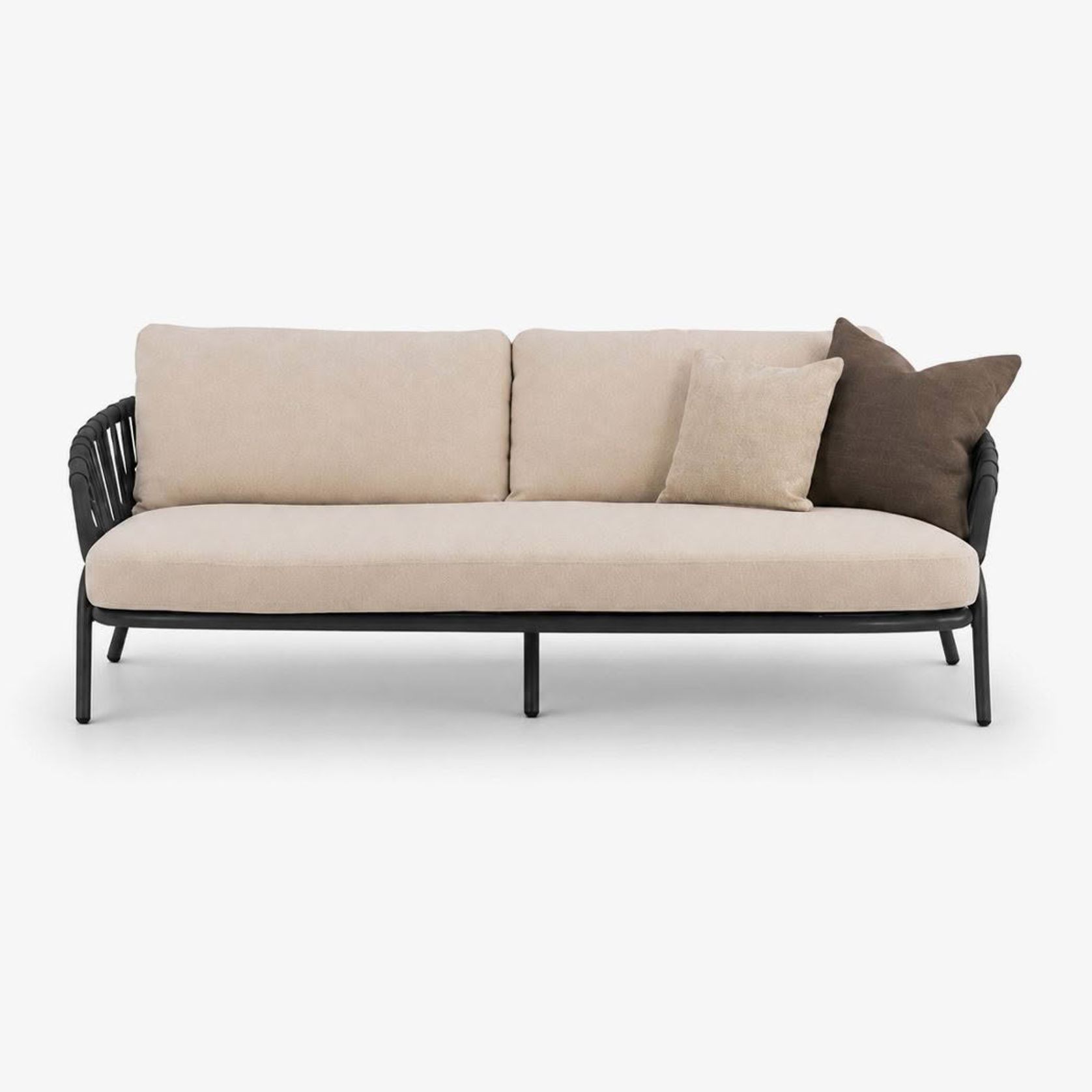 Noon 3 Seater - Charcoal gallery detail image