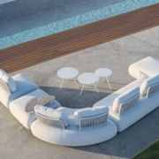 Ora Two Seater Outdoor Lounge - Charcoal gallery detail image