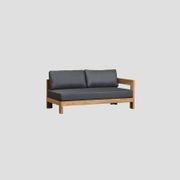 Pauanui Teak Double Left Arm Section gallery detail image