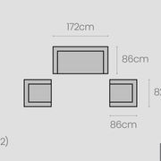 Pauanui Aluminium Outdoor Sofa Sets gallery detail image