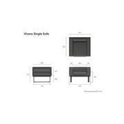 Vivara Sofa - White - Single gallery detail image