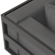 Vivara Sofa - Charcoal - Two Seater gallery detail image