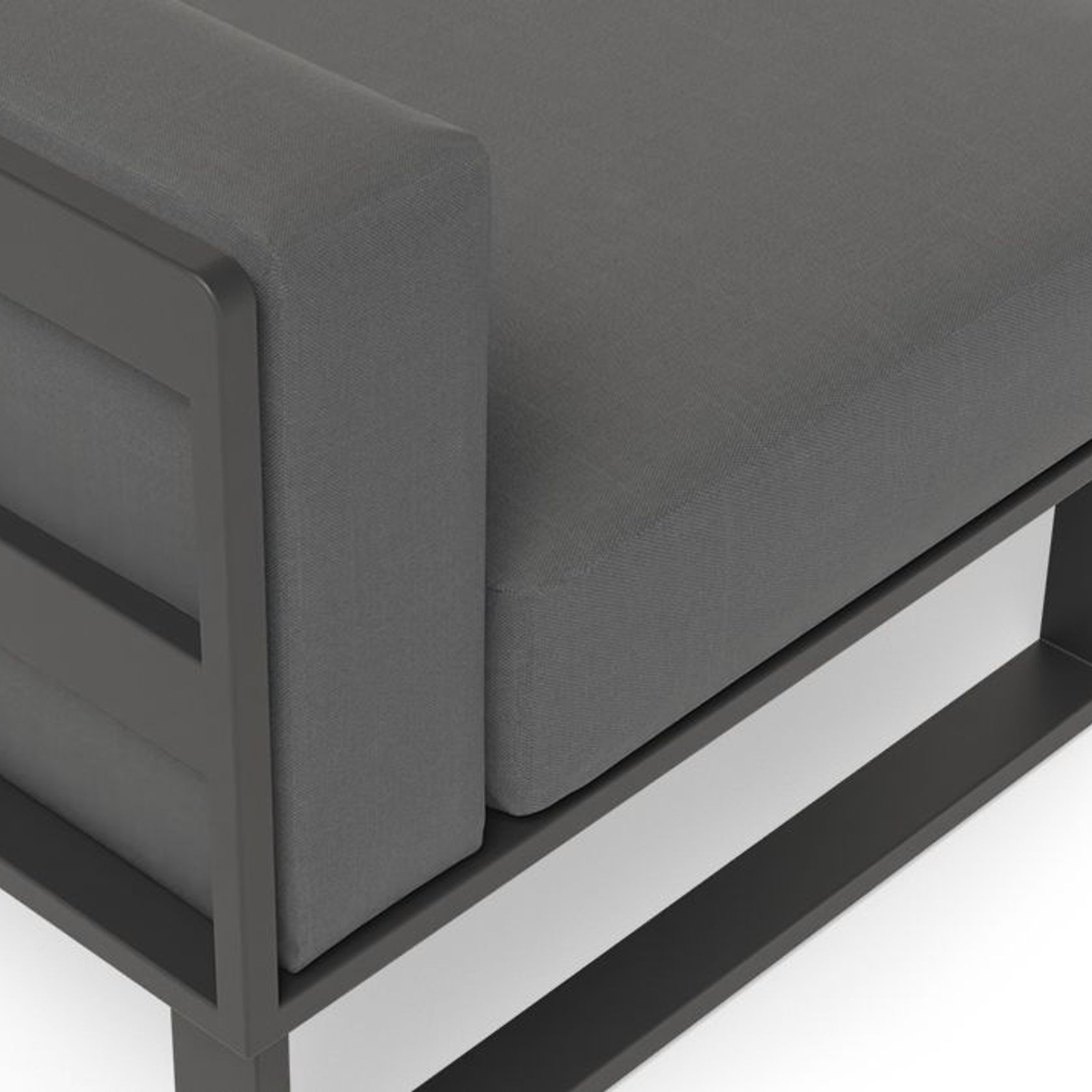 Vivara Sofa - Charcoal - Modular Section E - No Arm gallery detail image