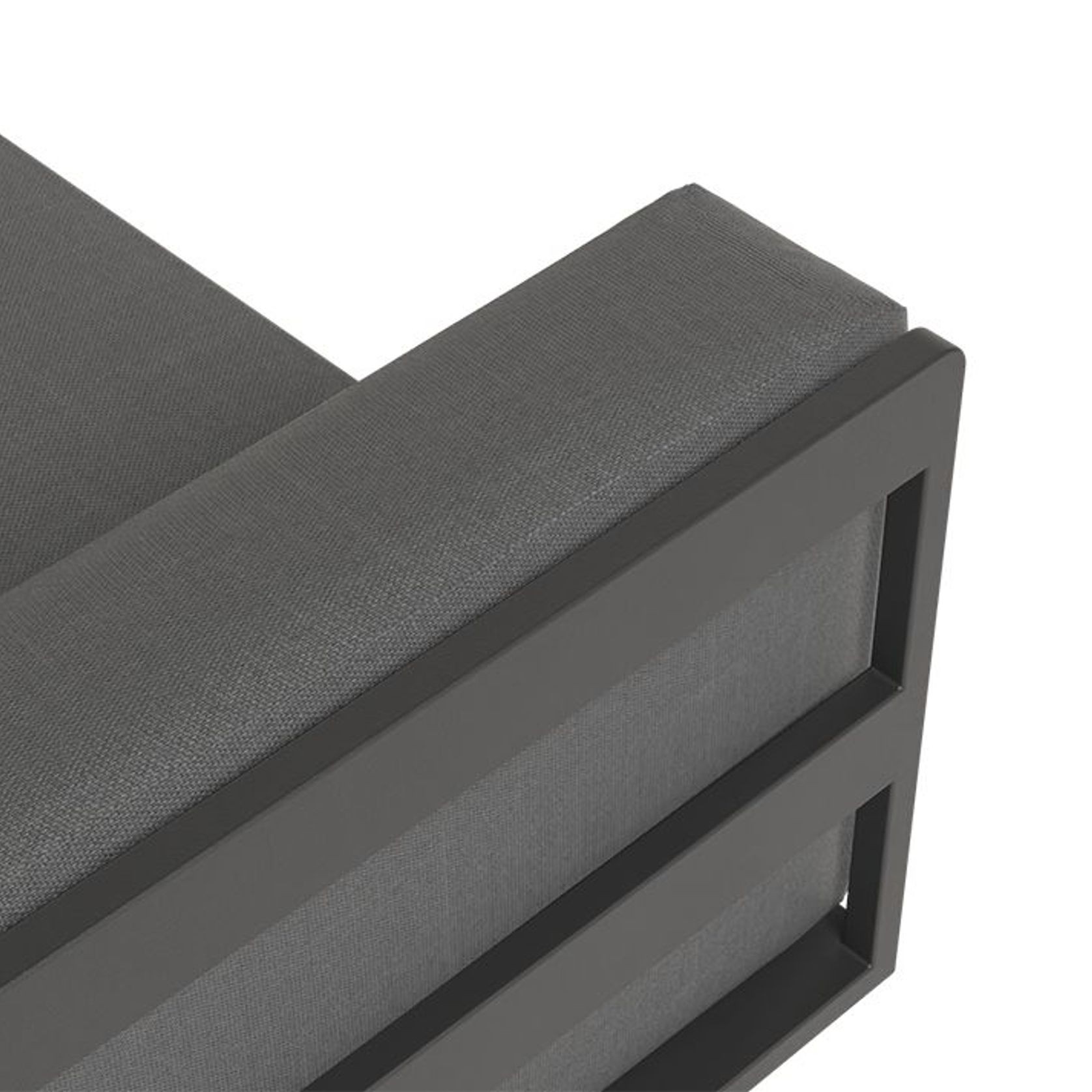 Vivara Sofa - Charcoal - Modular Section A - Left Arm gallery detail image
