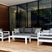 Coast Outdoor Lounge Set | White gallery detail image
