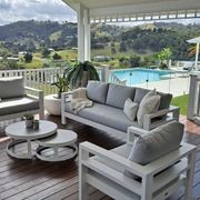 Coast Outdoor Lounge Set | White gallery detail image