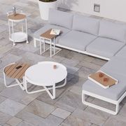 Fino Config E - Outdoor Modular Sofa in Matt White gallery detail image