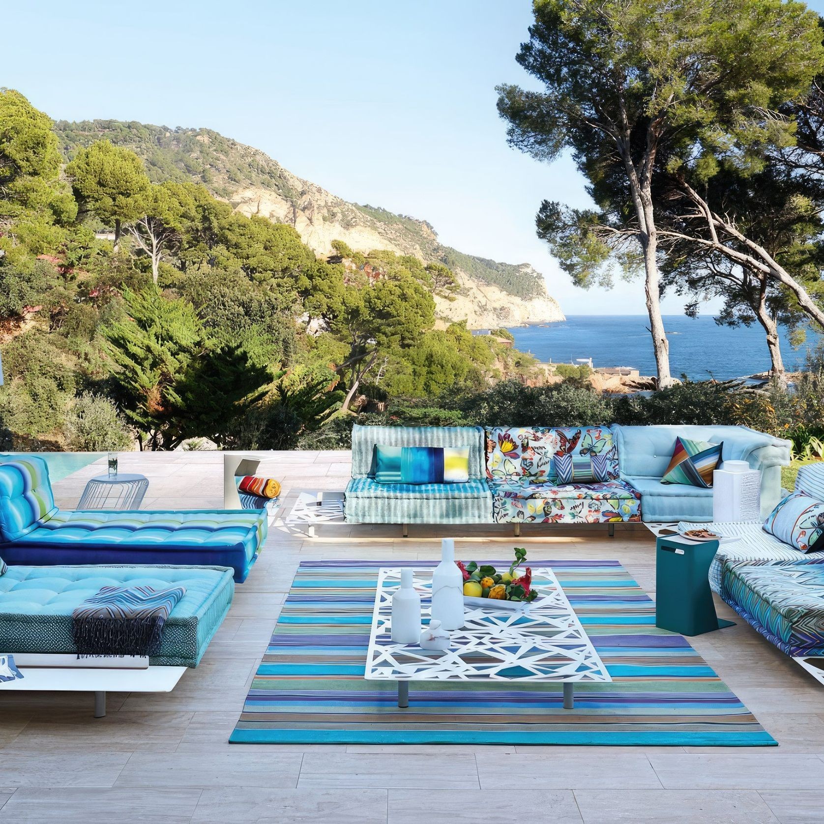 Mah Jong Outdoor Modular Sofa by Elements gallery detail image