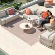 Durbuy 3pc Rope Outdoor Lounge Setting gallery detail image