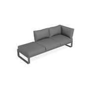 Fino Config D - Outdoor Modular Sofa in Matt Charcoal gallery detail image
